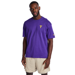 Herren T-Shirts - Nike Kobe - Field Purple-Amarillo