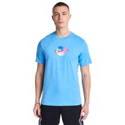 Men T-Shirts - Nike Cosmic Youth - University Blue-University Blue