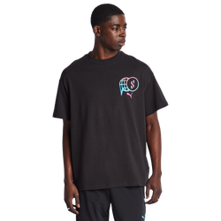 Homme T-Shirts - Puma Scoot x NBA 2K - Black-Black-Black