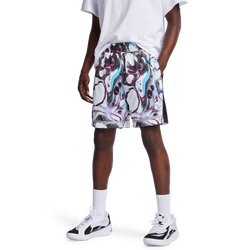 Men Shorts - Puma Scoot - White-Black-Multi