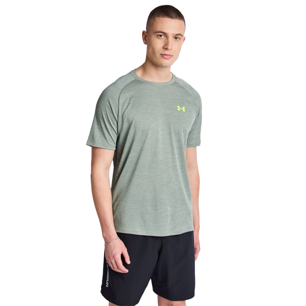 Image of Under Armour Tech male Magliette - Verde - Poly Jersey - Foot Locker035