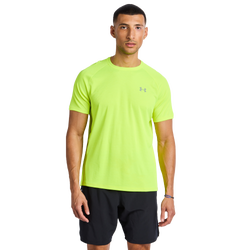 Men T-Shirts - Under Armour Tech - Yellow-Yellow