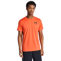 Men T-Shirts - Under Armour Tech - Orange-Orange