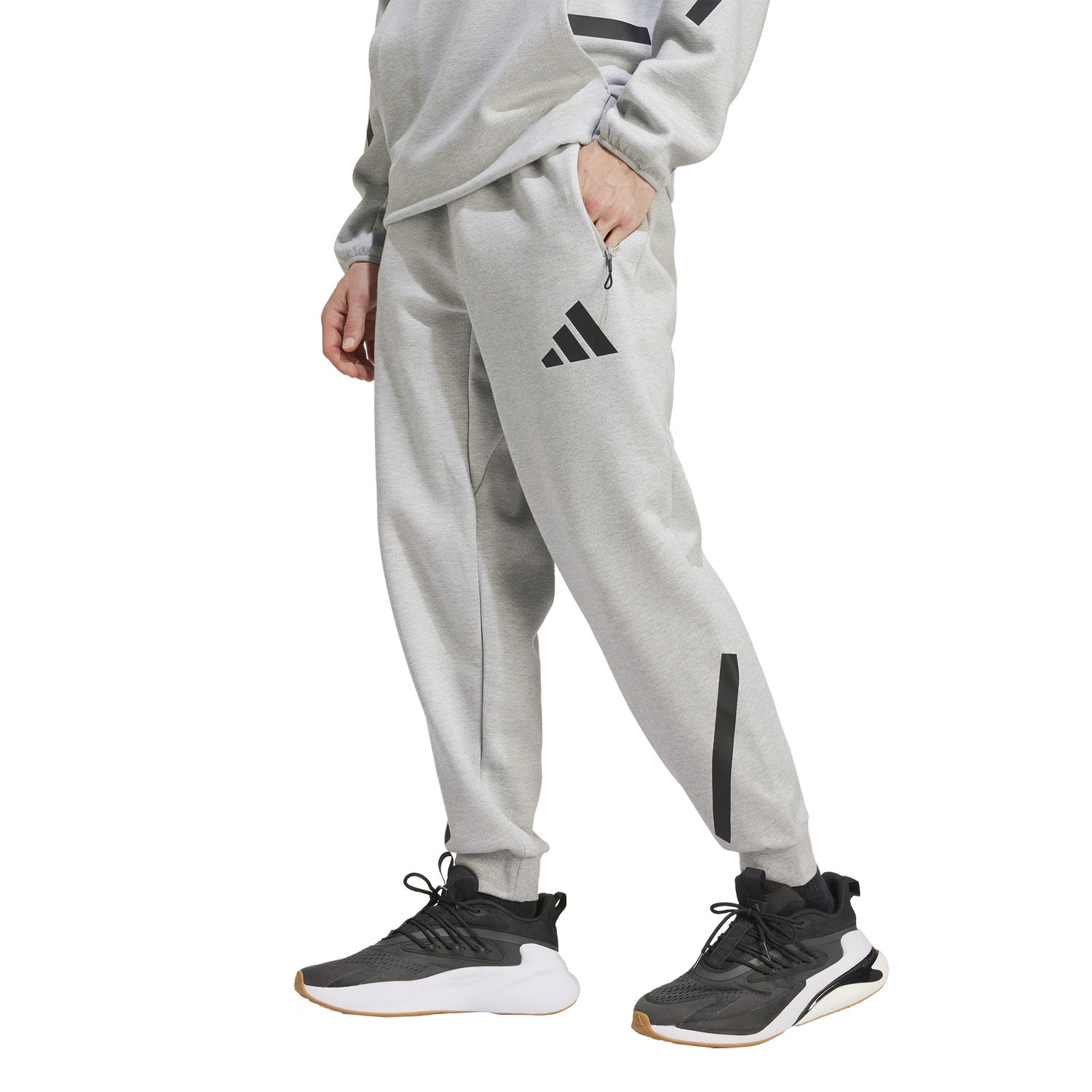 Adidas Z.n.e. Tracksuit Broeken Heren - Grijs - Poly Mesh
