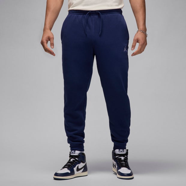 Image of Jordan Brooklyn male Pantaloni - Blu - Jersey di cotone - Foot Locker035