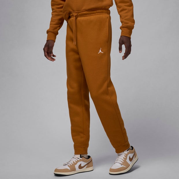 Image of Jordan Brooklyn male Pantaloni - Marrone - Jersey di cotone - Foot Locker035