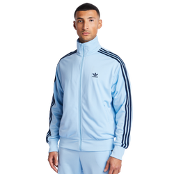 Homme Vestes Zippees - adidas Firebird - Clear Sky-Night Indigo-Clear Sky