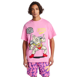 Homme T-Shirts - Puma Tmnt Tee Iii - Fast Pink-Fast Pink