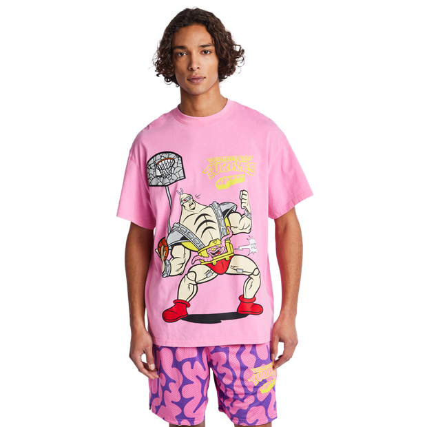Puma Tmnt Tee Iii male Magliette - Rosa - Jersey di cotone - Foot Locker