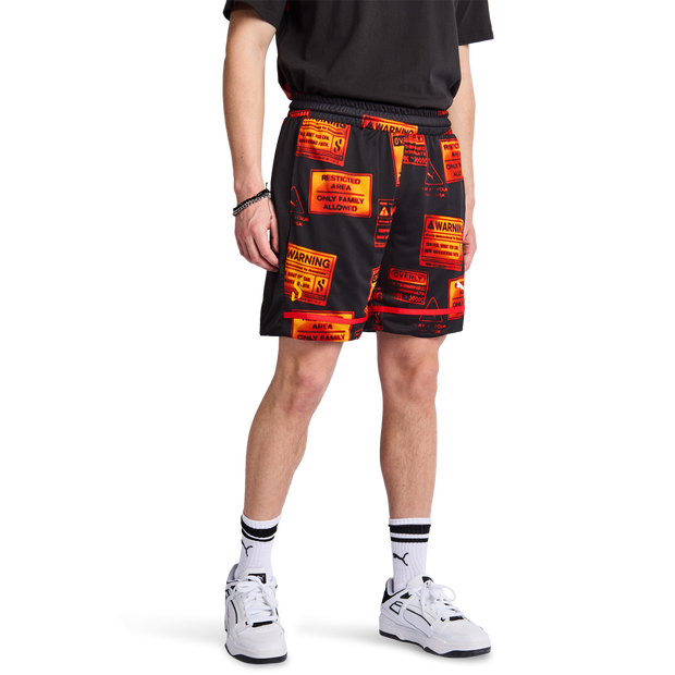 Puma Scoot male Pantaloncini - Nero - Poly Mesh - Foot Locker