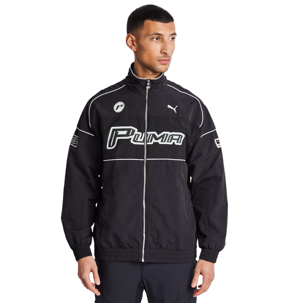 Puma Classics male Top da pista - Nero - Poly Woven - Foot Locker