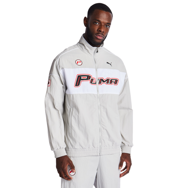 Puma Classics male Top da pista - Grigio - Poly Woven - Foot Locker