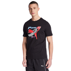 Men T-Shirts - Puma Classics - Black-Black