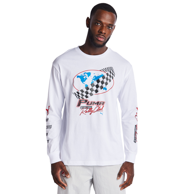 Puma Classics male Magliette - Bianco - Jersey di cotone - Foot Locker