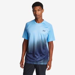 Homme T-Shirts - Under Armour Tech - Horizon Blue-Horizon Blue-Midnight Navy