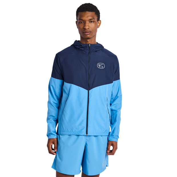 Image of Nike Swoosh male Giacche - Blu - Foot Locker035