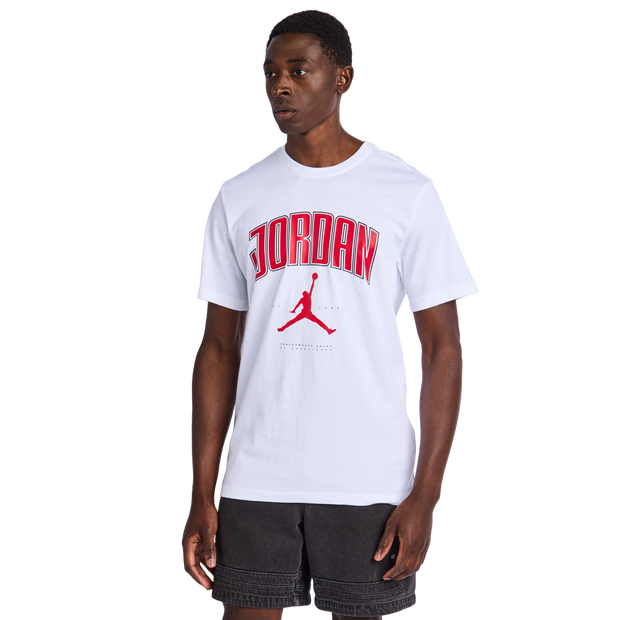 Jordan City 88 Herren T-Shirts - Weiß - Größe XS - Baumwoll-Jersey