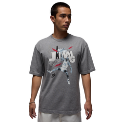 Uomo T-Shirts - Jordan Jam 85 - Carbon Heather-Black