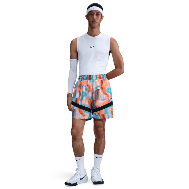 Image of Nike Icon male Pantaloncini - Arancione - Poly Mesh - Foot Locker035