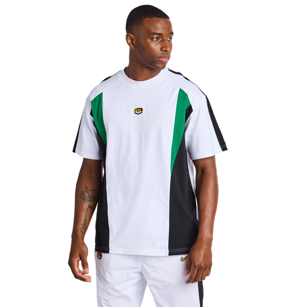 Nike Tuned Homme - T-Shirts, Blanc - Taille M - Jersey de coton