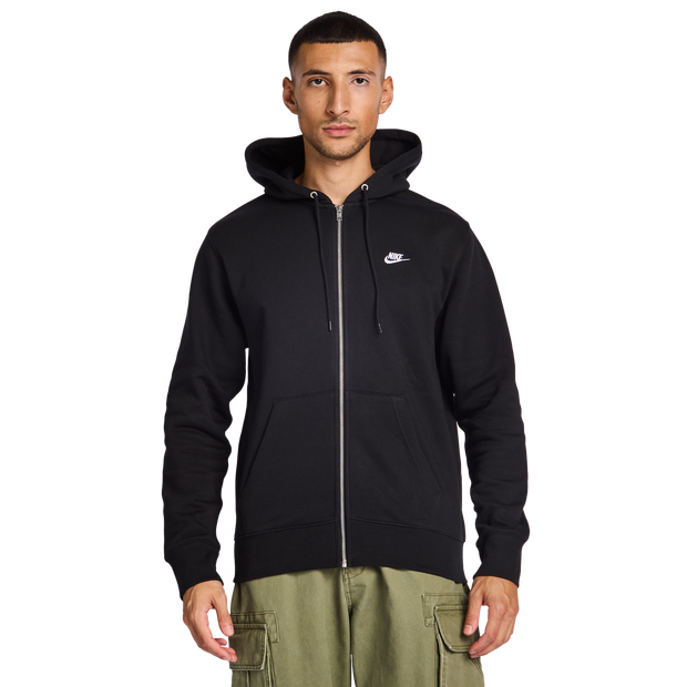 Nike fleece Herren Kapuzenpullover - Schwarz - Größe XS
