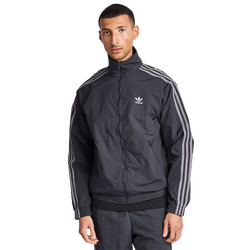 Men Track Tops - adidas Firebird - Carbon-Grey Three