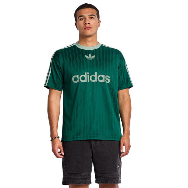 Adidas Football Uomo - Magliette Verde - Taglia M - Poly Jersey