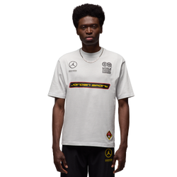 Uomo T-Shirts - Jordan Q54 - Summit White-Chile Red