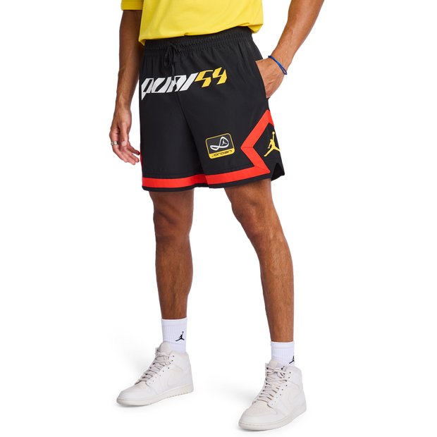 Jordan Q54 Herren Kurze Hosen - Schwarz - Größe XS - Poly Mesh