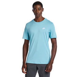 Uomo T-Shirts - Nike Club - Denim Turq-Denim Turq
