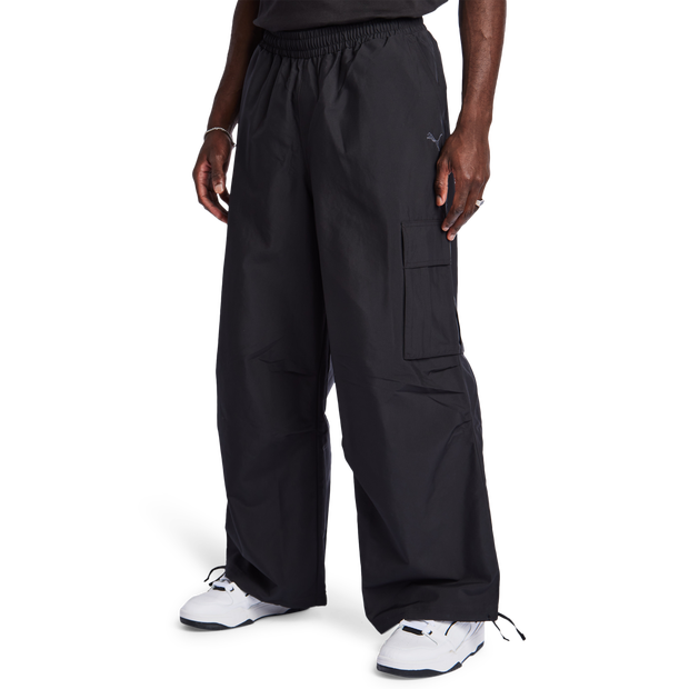 Image of Puma Classics male Pantaloni - Nero - Poly Woven - Foot Locker035