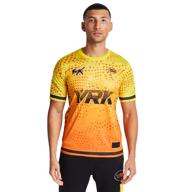 Vrunk Fire At Dawn Herren T-Shirts - Orange - Größe XS - Poly Woven