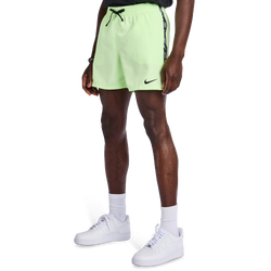 Uomo Costumi da bagno - Nike Swim Logo Tape 5" - Barely Volt-Barely Volt