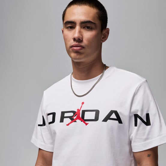 Jordan Graphic Stretch Tee Image 3 of 4. Tap to open photo gallery.