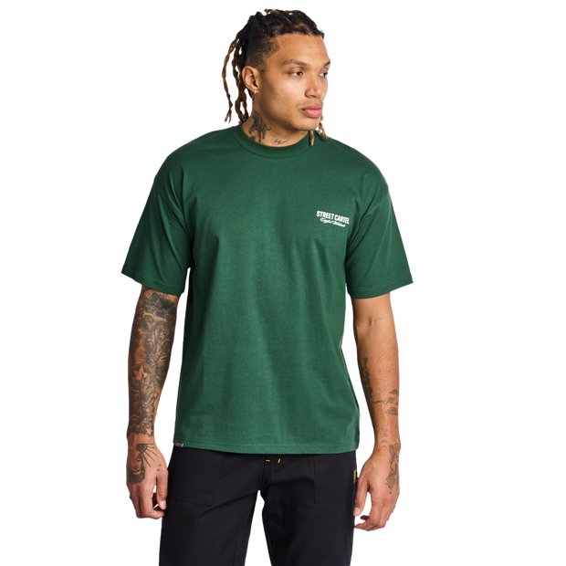 Image of Street Cartel Collective male Magliette - Verde - Jersey di cotone - Foot Locker035