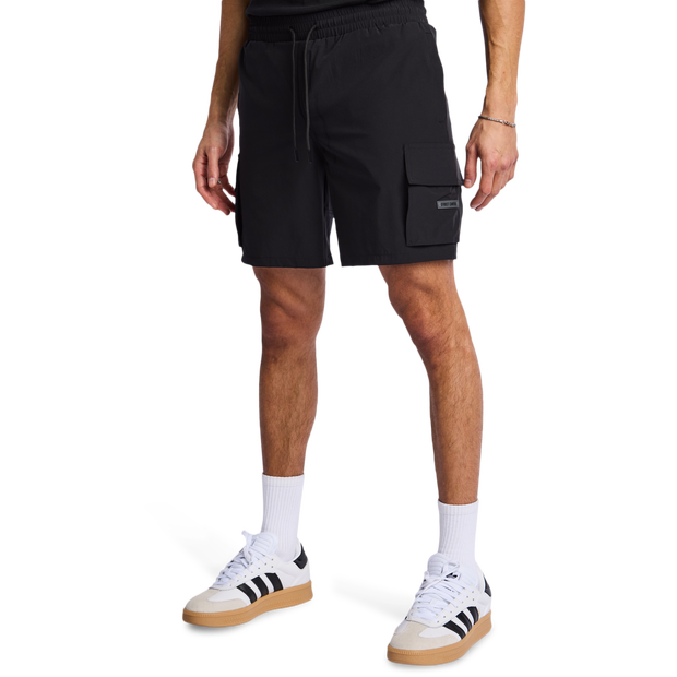 Street Cartel Travelli Male Pantaloncini - Nero - Poly Spandex - Foot Locker