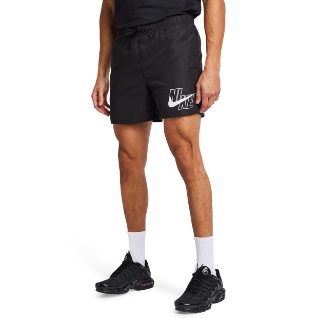 Image of Nike Logo" male Costumi da bagno - Nero - Foot Locker035