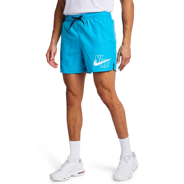 Image of Nike Logo" male Costumi da bagno - Blu - Foot Locker035