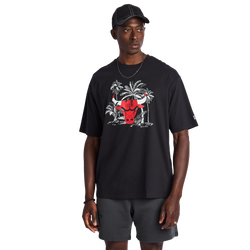 Herren T-Shirts - New Era Nba Chicago Bulls - Black-Black