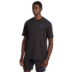 Herren T-Shirts - Puma Essentials+ Tape - Black-Black