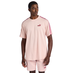 Herren T-Shirts - Puma Essentials+ Tape - Rose Quartz-Rose Quartz