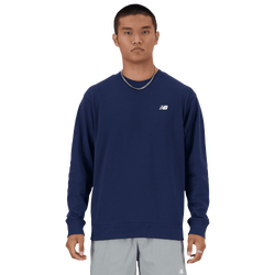 Men Sweatshirts - New Balance Sport Essentials - Blue-Blue