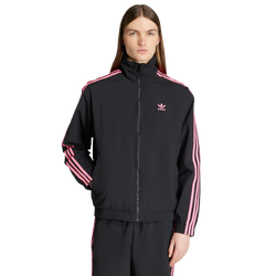 Uomo Track Tops - adidas Firebird - Black-Lucid Pink
