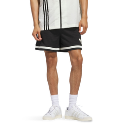 Uomo Shorts - adidas Bball - Black-Ivory