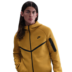 Men Hoodies - Nike Tech Fleece - Ochre-Black