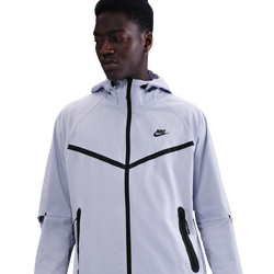 Men Hoodies - Nike Tech Woven - Ghost-Ghost-Black