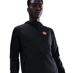 Men Jackets - Nike Swoosh Air Run - Black-Black