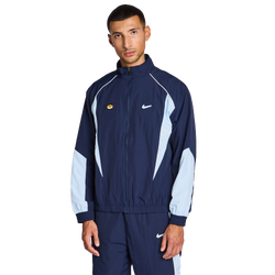 Men Hoodies - Nike Tuned - Obsidian-Celestine Blue-Blue