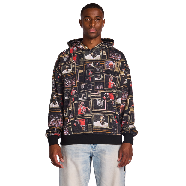 Jordan Brooklyn Hombre Sudaderas - Negro - Talla XS