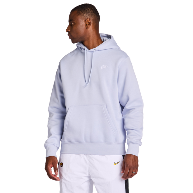 Image of Nike fleece male Felpe con cappuccio - Blu - Foot Locker035